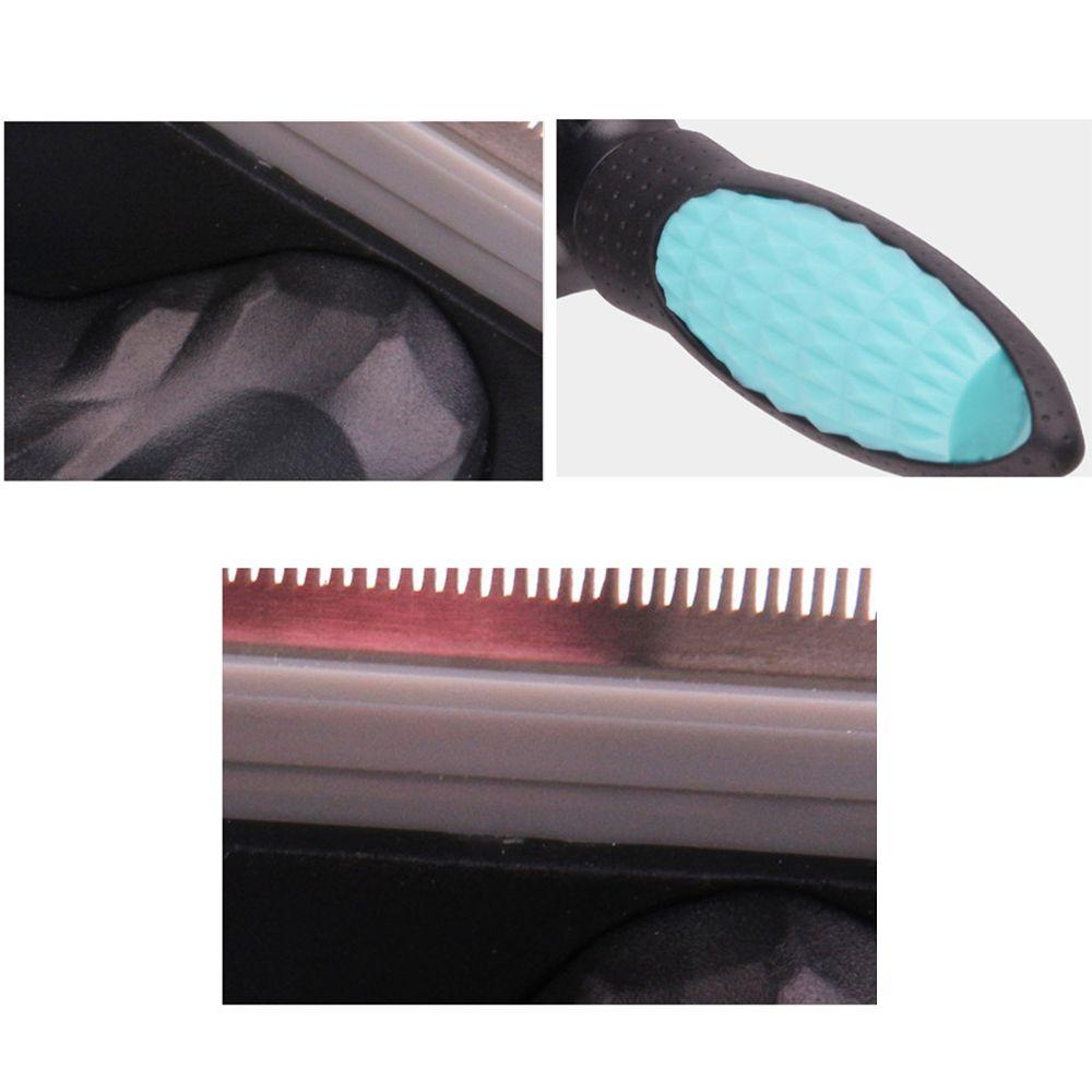 Lược Chải Lông Thú Cưng Loại Bỏ Bụi Bằng Nhựa Và Kim Loại Hiệu Quả