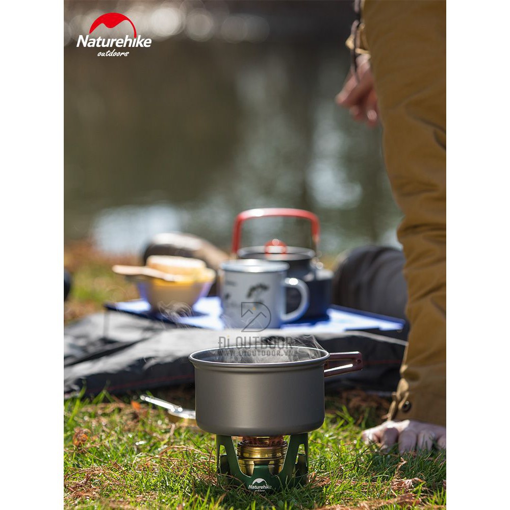 Bếp Cồn Naturehike Dã Ngoại Du Lịch Nhỏ Gọn NH18L001-T