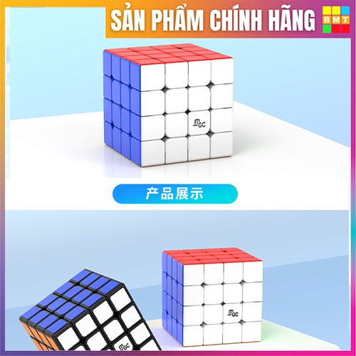 Rubik 4x4x4 Stickerless Yj MGC, Rubik 4x4 nam châm, Rubik biến thể, RUBIK BMT, đồ chơi thông minh cho bé