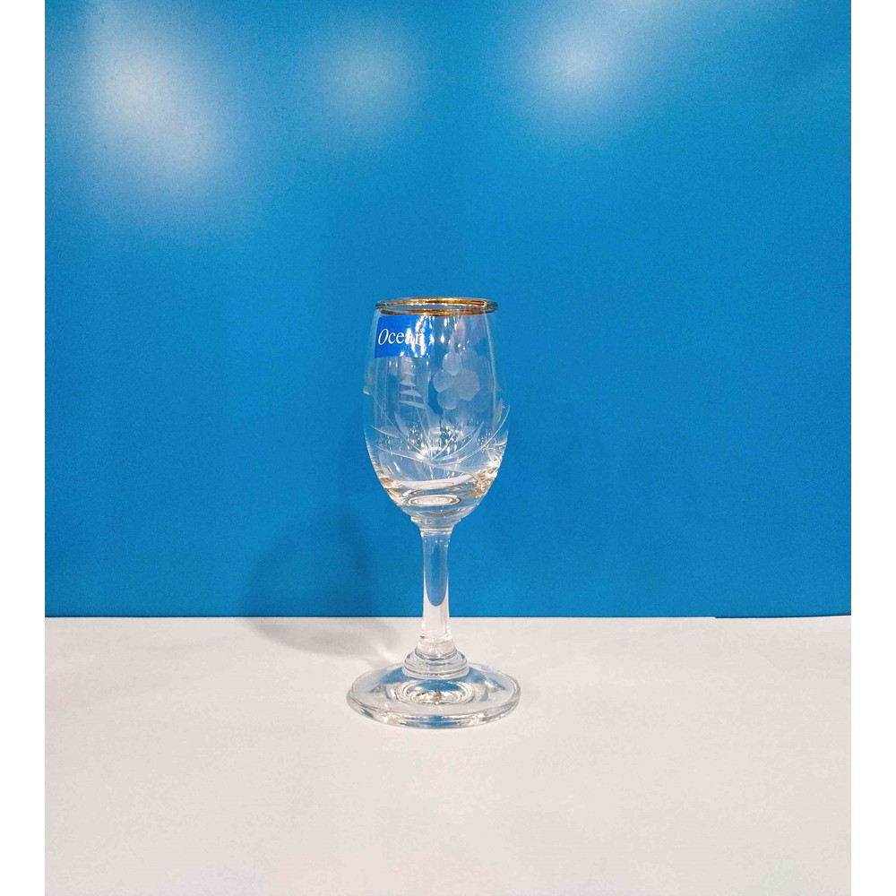 [Đại lý ocean] Bộ 6 ly rượu vang nhỏ thủy tinh Ocean thái lan có chân uống rượu tây champagne 1501L02 60ml đẹp cao cấp