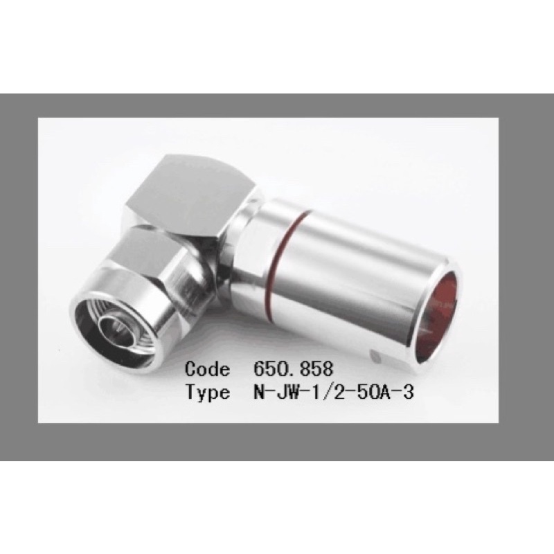 N đực cong cáp 1/2 (N male for 1/2 cable), cáp 8