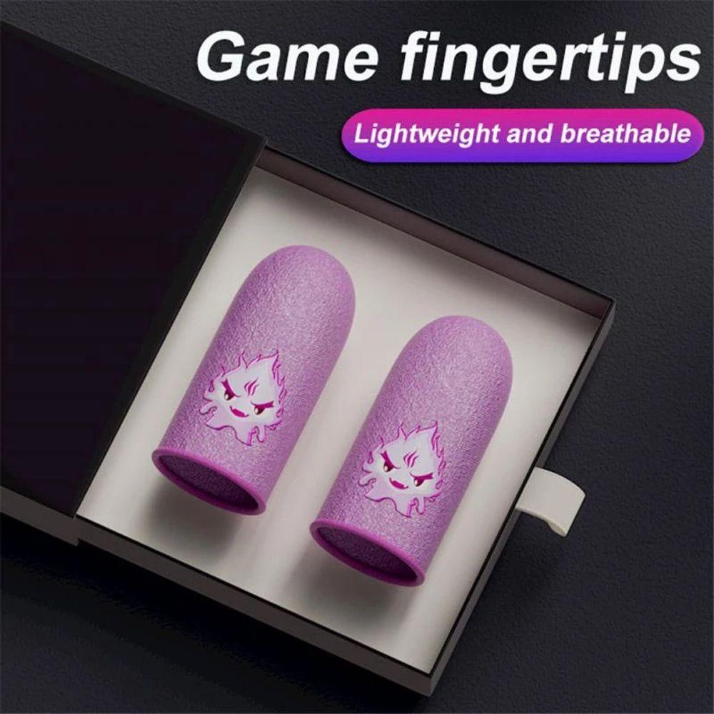 1 Cặp Găng Bảo Vệ Ngón Tay Chống Mồ Hôi Khi Chơi Game