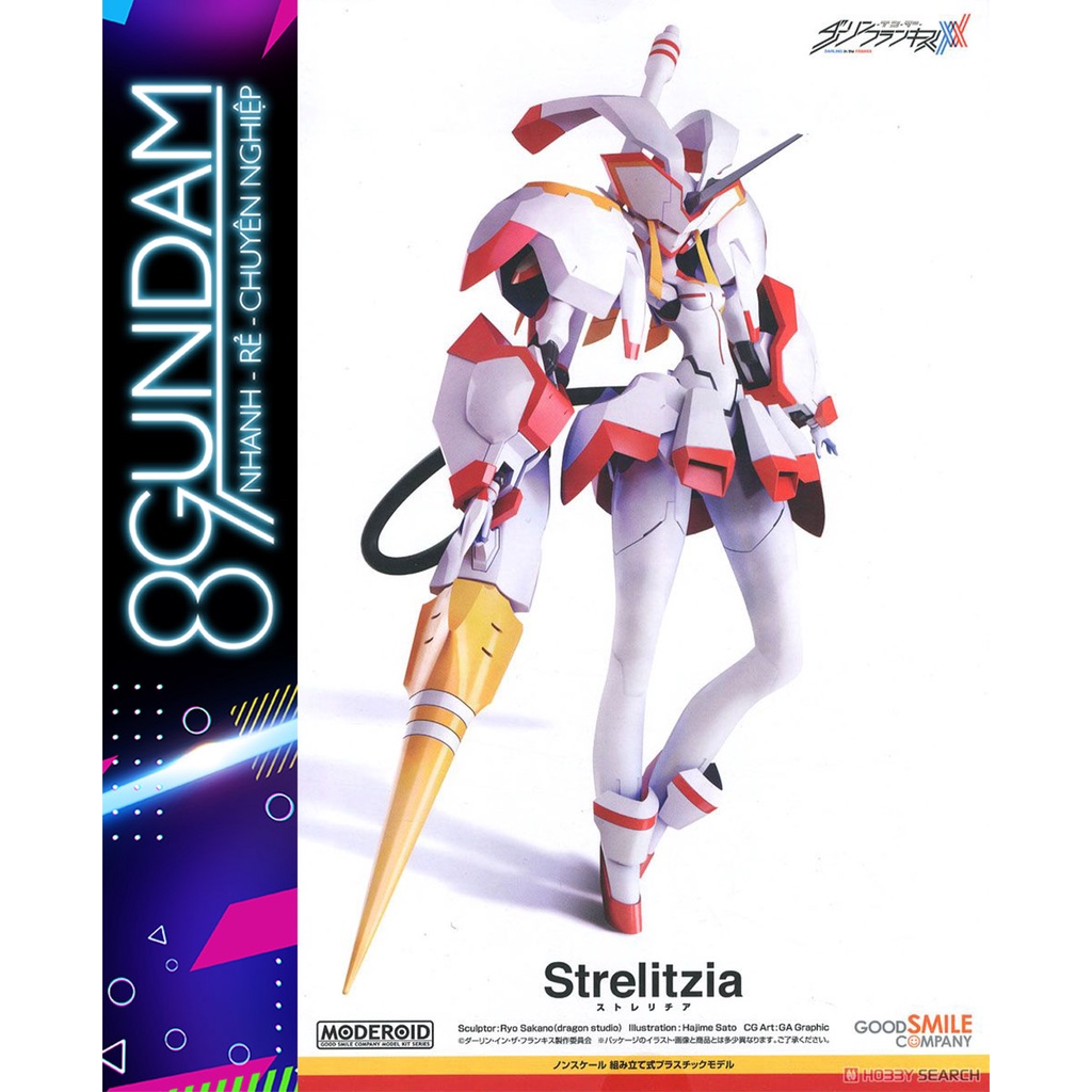 Mô Hình Lắp Ráp MODEROID Strelitzia