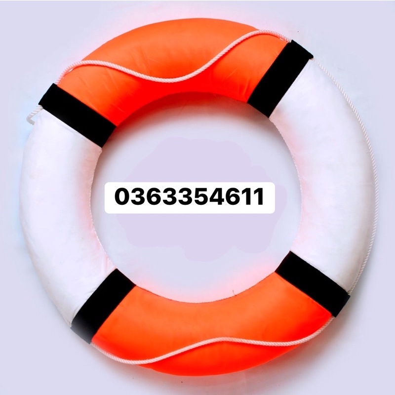 Phao Tròn Cứu Sinh, Cứu Hộ, Phao Bơi Xốp Hình Tròn Đi Biển. Đi Bơi Cho Người Lớn, Trẻ Em