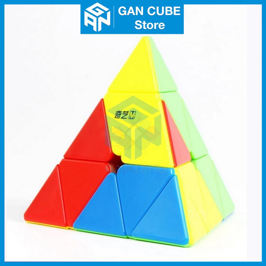 Rubik Pyraminx Nam Châm QiYi MS Magnetic Stickerless Rubic Tam Giác Đồ Chơi Trí Tuệ - GAN CUBE Store