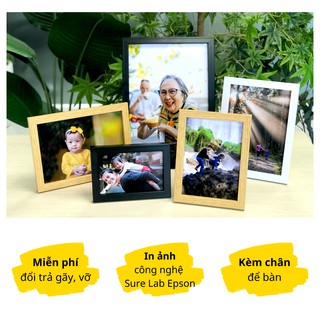 Khung ảnh để bàn, khung hình để bàn, khung treo tường, in ảnh theo yêu cầu.