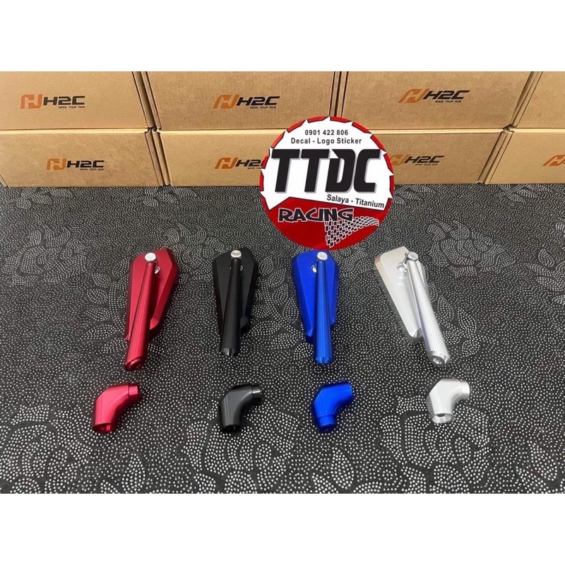 Kiếng H2C mẫu 744 gắn mọi loại xe