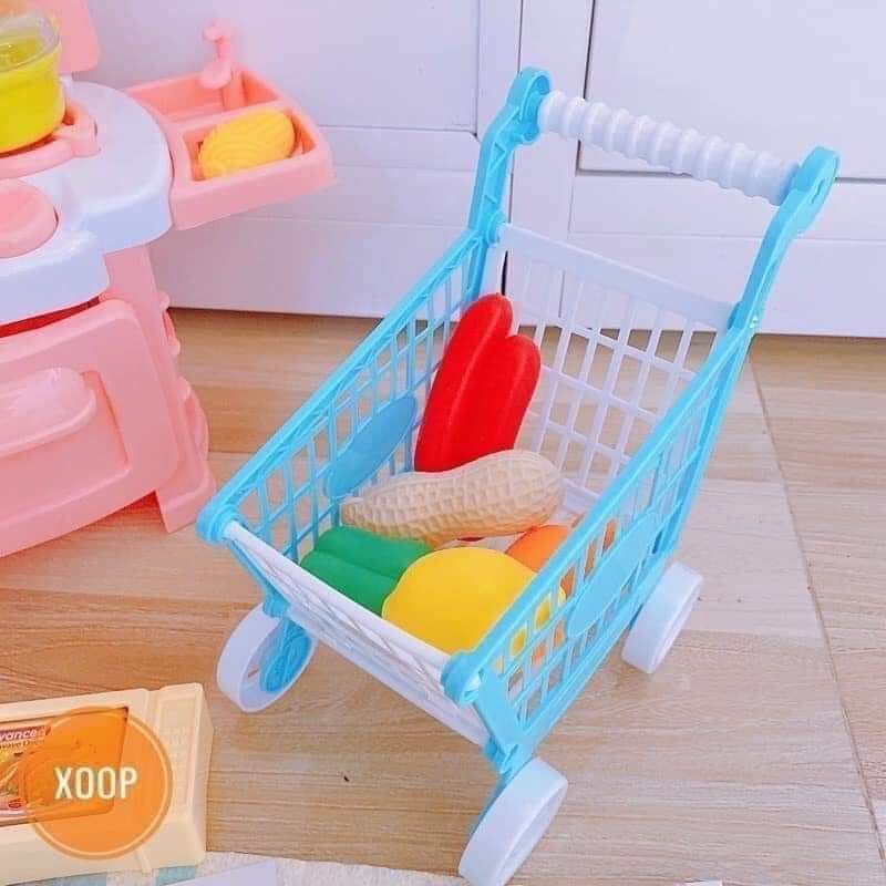 bộ bếp kèm xe đẩy