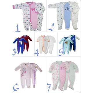 Set 2 body liền vớ cho bé trai và gái 3-9M