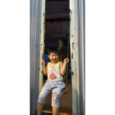 Ghế xích đu GỖ NGANG nguyên tấm