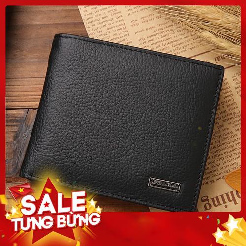 Bóp Ví Nam Da Bò Thật Cao Cấp Giá Rẻ Nhiều Ngăn Đựng Tiền Thẻ Card Phong Cách Lịch Lãm Giản Dị - Hàng nhập khẩu