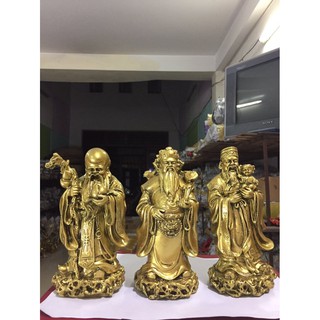 TƯỢNG ĐÁ PHONG THỦY TAM ĐA PHƯỚC LỘC THỌ CỠ TRUNG - T2