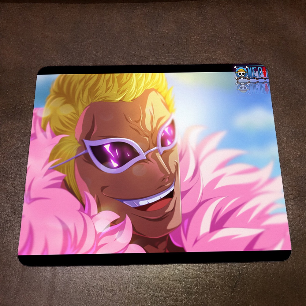 Lót chuột máy tính Anime one piece wallpaper 5 Mousepad cao su êm ái. Nhận in theo yêu cầu