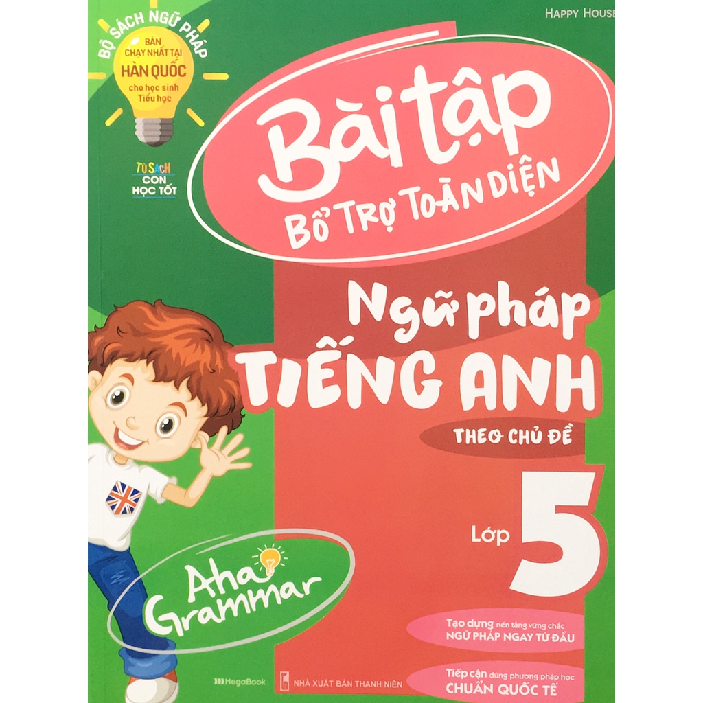 Sách - Bài tập bổ trợ toàn diện ngữ pháp Tiếng Anh theo chủ đề lớp 5