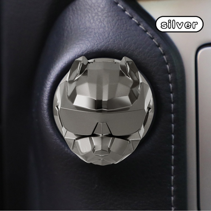 Phụ Kiện Bảo Vệ Nút Khởi Động Xe Hơi Hình Chú Chó Cá Tính