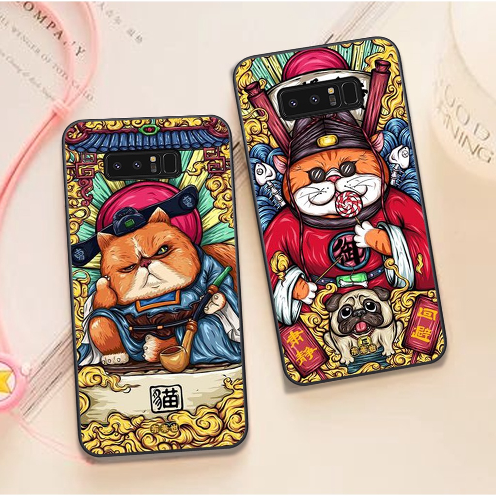 ⚡ Siêu Rẻ ⚡Ốp lưng SAMSUNG NOTE 8-NOTE 9 in hình 3d MÈO THẦN TÀI, POP GIÁ ĐỠ ĐIỆN THOẠI CỰC XỊN-BEOCASE