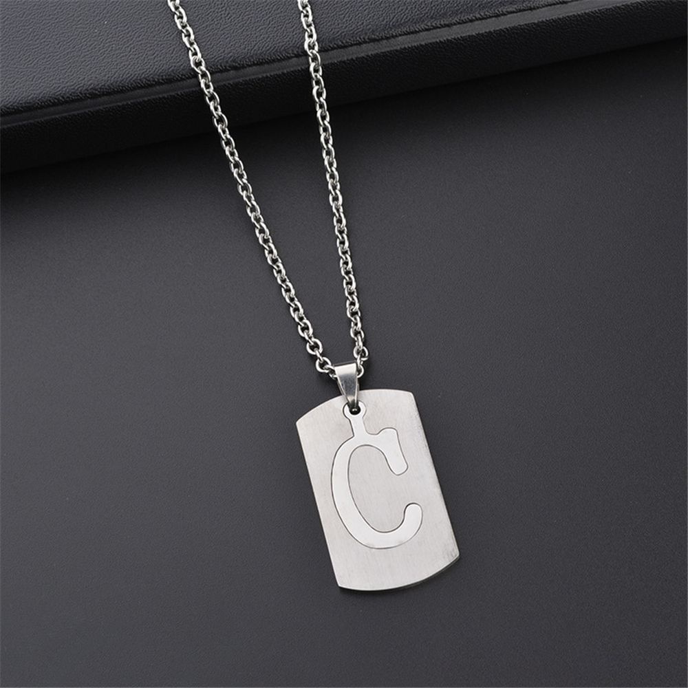 Vòng cổ mặt 26 chữ cái từ A đến Z sang trọng thời trang cho nam và nữ