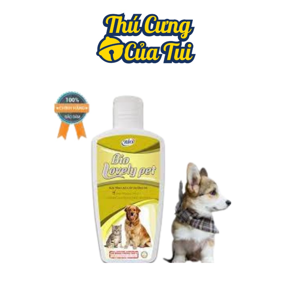 Sữa Tắm Dưỡng Da Lông Bio Lovely Cho Chó Mèo - Thú Cưng Của Tui