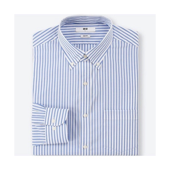 Sơ mi nam dài tay SLIM FIT - UNIQLO
