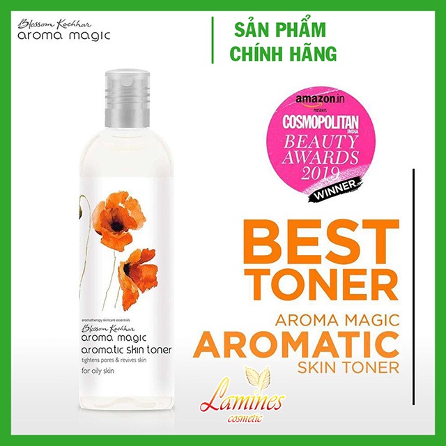 Toner lựu phỉ kiềm dầu, se lỗ chân lông cho da dầu mụn Aroma magic 100ml