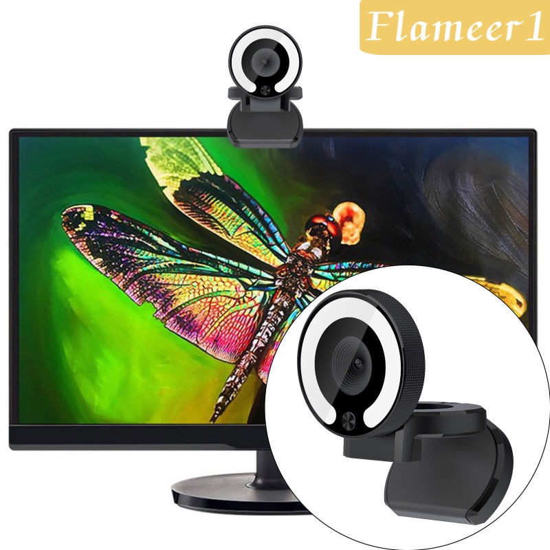 1 Webcam 1080p Có Đèn Led Cho Laptop / Máy Tính Để Bàn | BigBuy360 - bigbuy360.vn