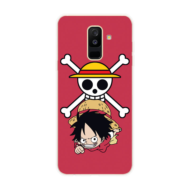 Ốp Lưng Samsung Galaxy A6 A6+ Plus A7 A8 A8+ Plus A9 2018 TPU mềm Case One Piece Ace