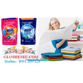 [BAO GIÁ SHOPEE]  Viên giặt quần áo At Home Wash cho quần áo màu