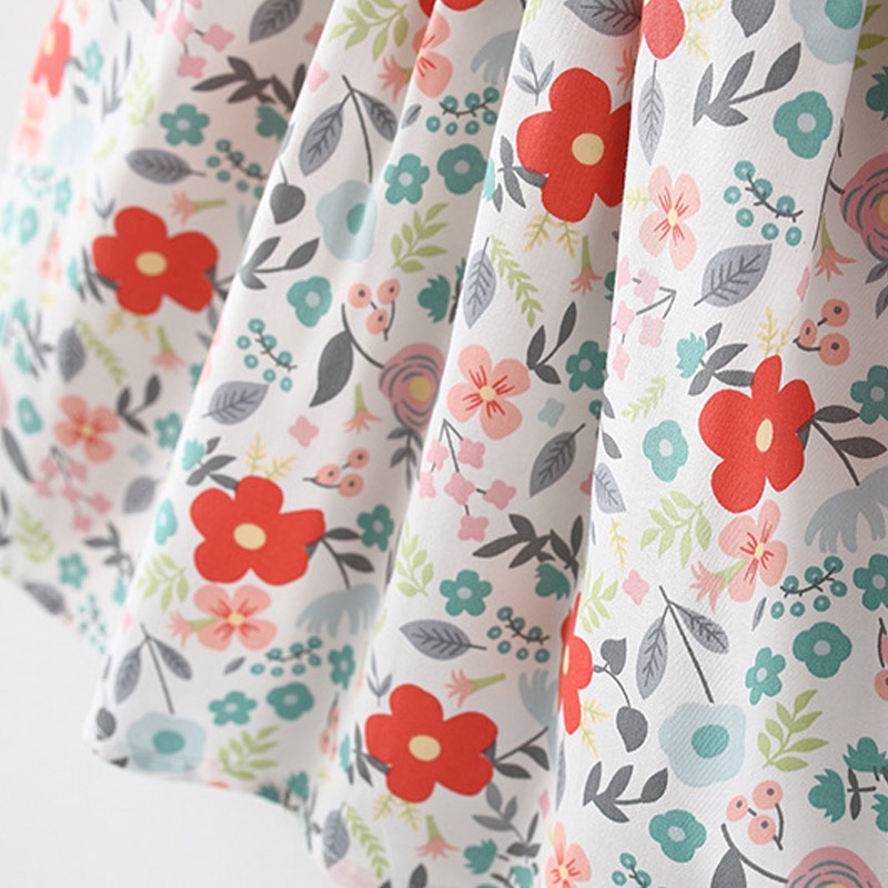 Váy xinh cho bé gái, váy cho bé gái tặng nón cute dành cho bé 6 tháng đến 3 tuổi, chất liệu cotton thấm hút mồ hôi