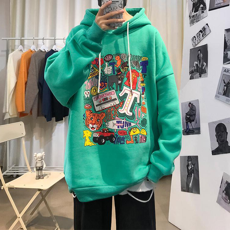 Áo Hoodies Oversize Thời Trang Dành Cho Nam (4 Màu)