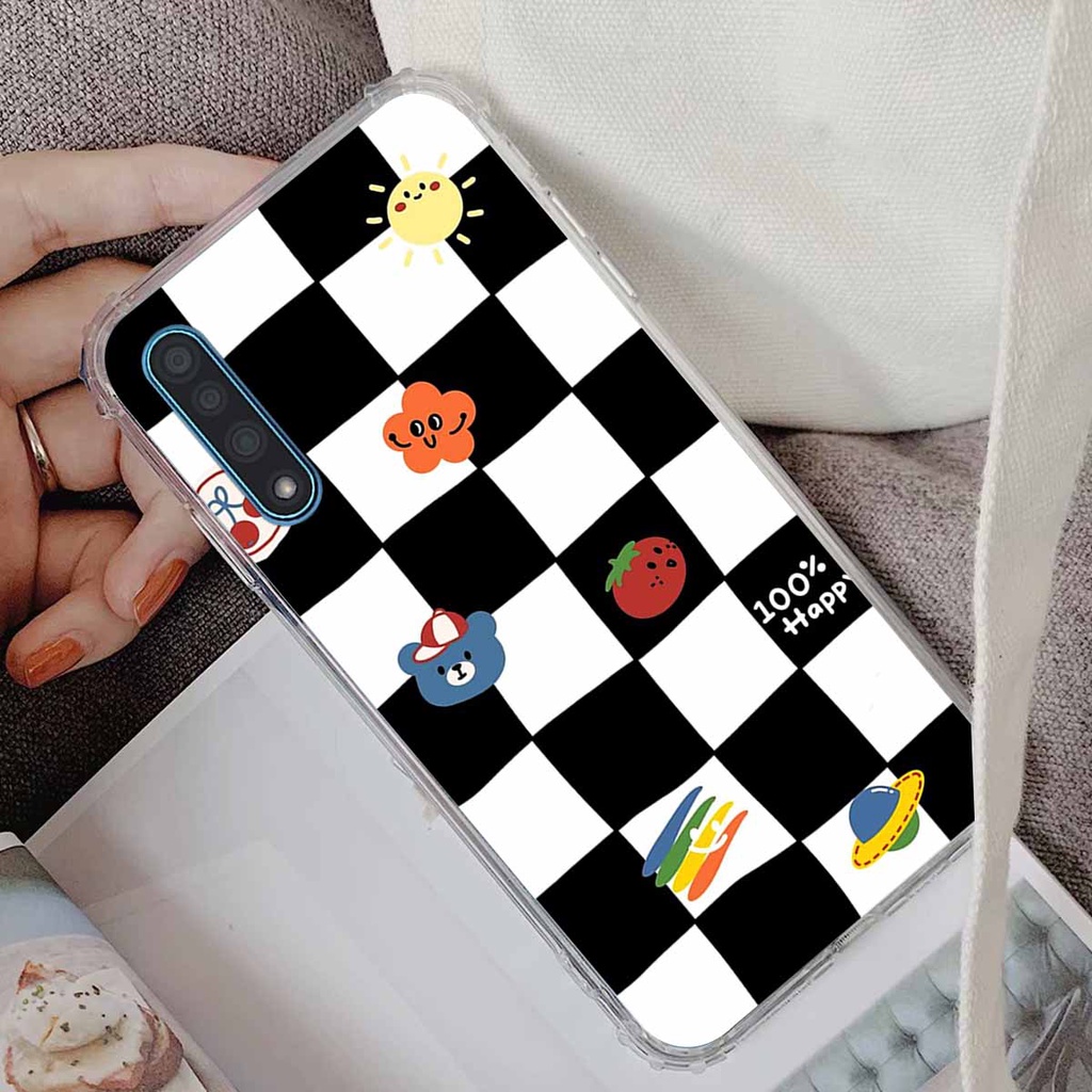 Ốp Vsmart Live họa tiết hoa, gấu thời trang, ốp dẻo bền đẹp