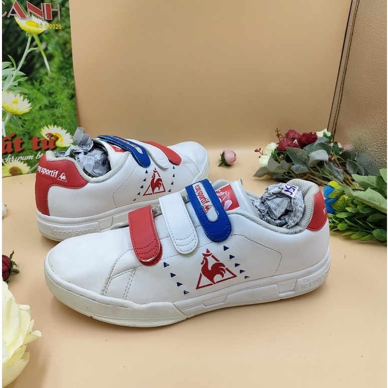 ⚡GIÁ SỐC⚡ Giày thể thao sneaker nam si tuyển hiệu Gà 41-26cm-Trắng Đỏ