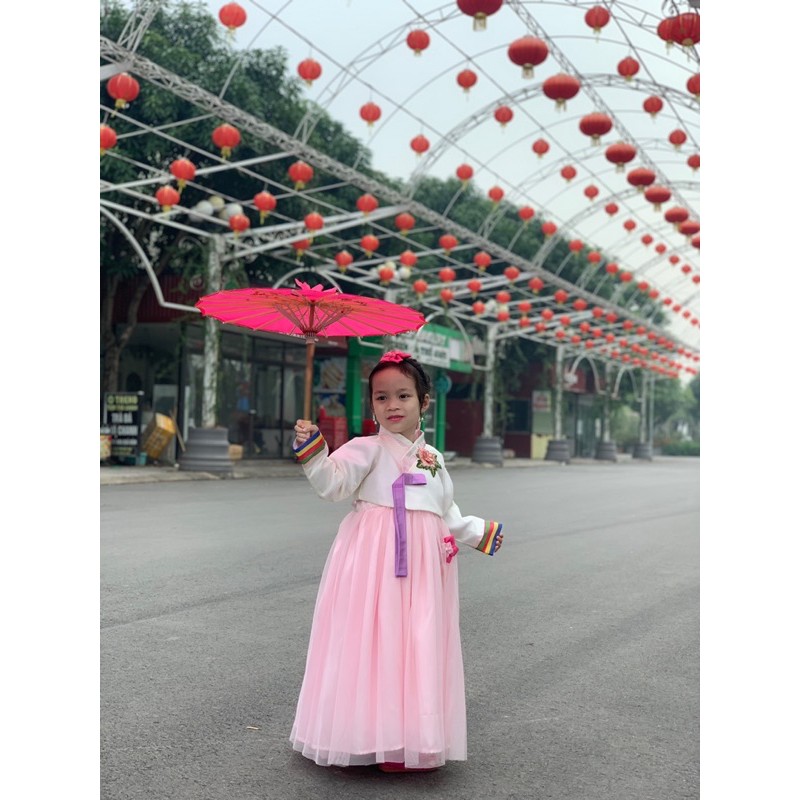 váy hanbok cho bé