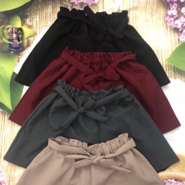 Quần váy thắt nơ (chụp thật) | BigBuy360 - bigbuy360.vn