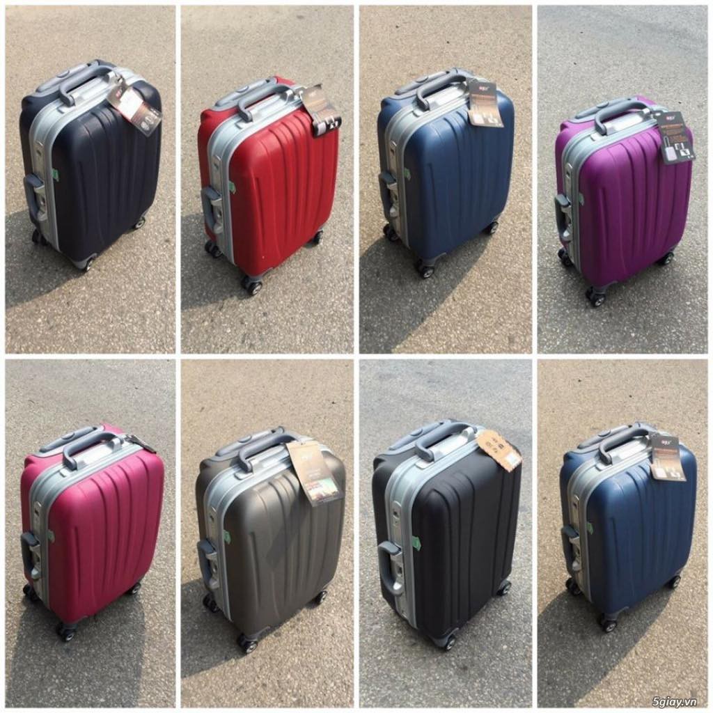 VA LY du lịch Khóa TSA Cao Cấp 4 Bánh Xoáy 360 Độ size 20 và 24