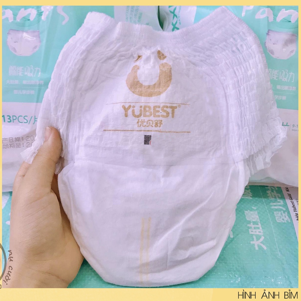 Tã / Bỉm Yubest Gold/Night/Angel nội địa trung Quần/dán S90/M84/L78/XL72/XXL66