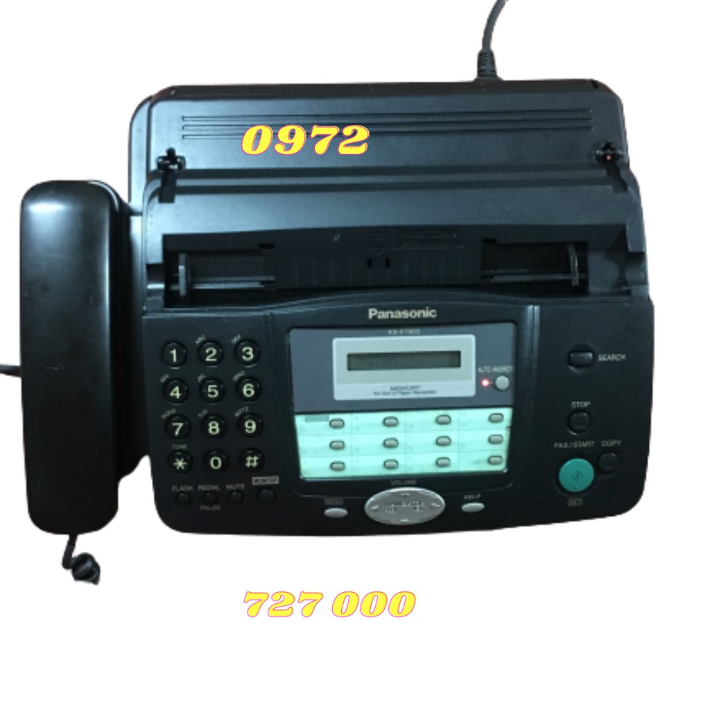 Máy Fax  Panasonic  KX-FT 903 [Model hoàn hảo mọi thời đại]