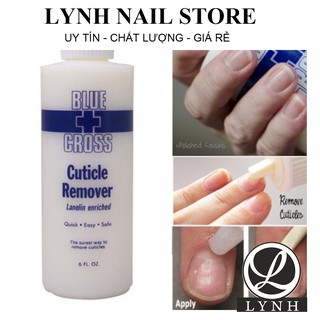 Nước mềm da nail, kem nhặt da chuyên dụng Blue Cross chính hãng, 170ml