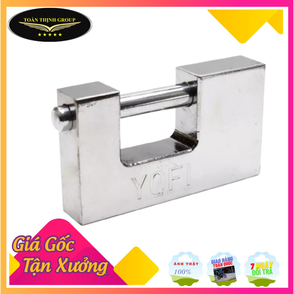 Ổ Khóa Chống Cắt Cầu Ngang YQFI Công Nghệ ITALY - Nhiều Kích Cỡ 80mm Và 90mm - Hợp Kim Siêu Bền Và Chắc