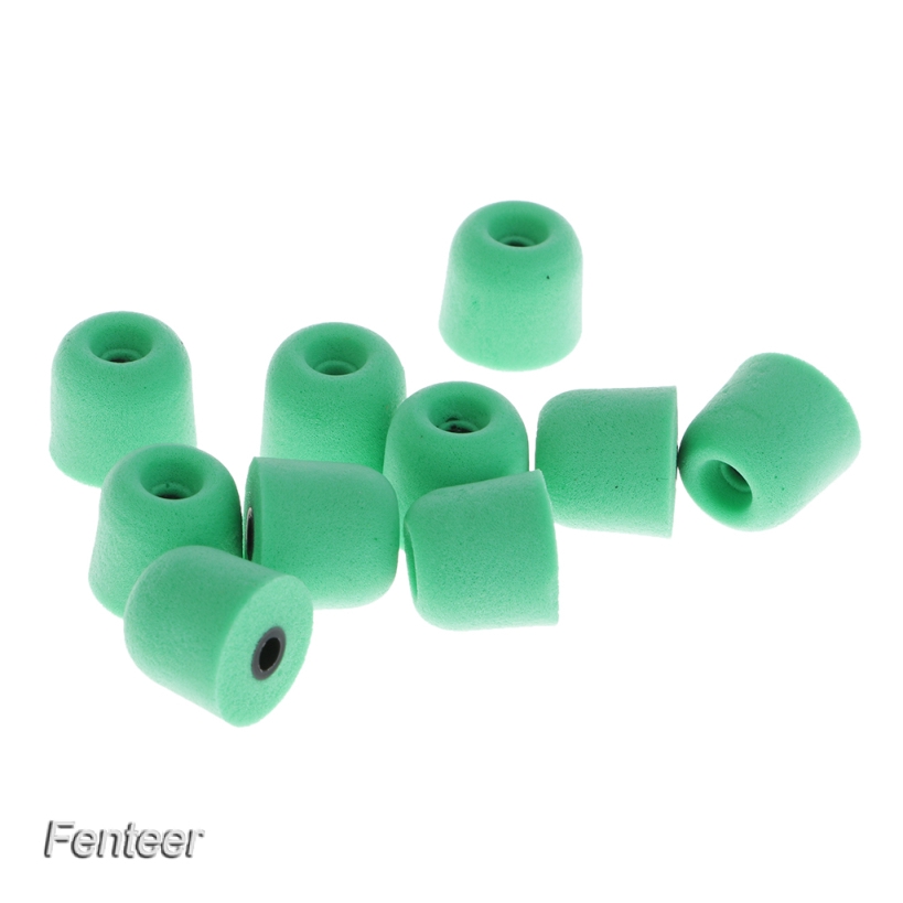 5 Pairs Ear Buds Eartips Memory Foam Sponge Tips Earplug 3.0mm For Earphone