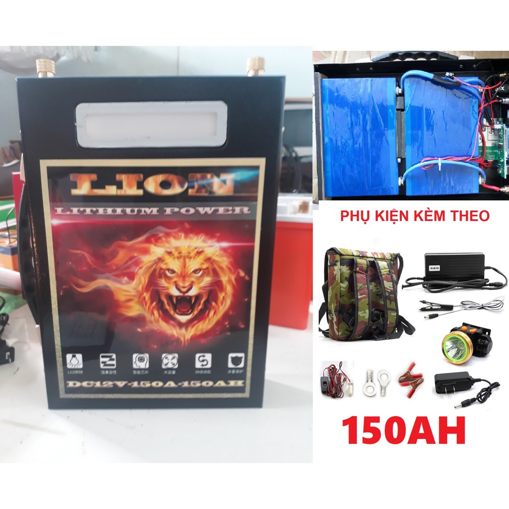 Pin lithium LION 12V - 150Ah