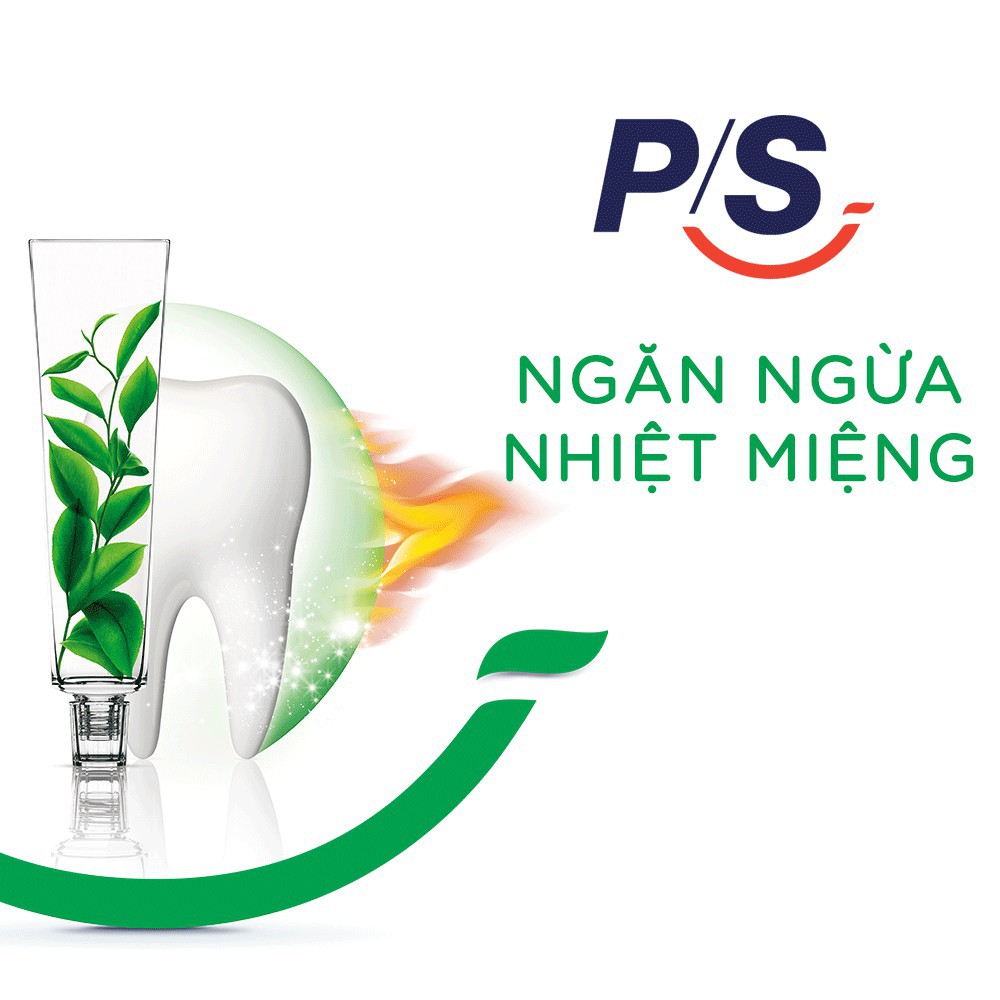 Kem đánh răng P/S Bảo Vệ 123 Trà Xanh 190g