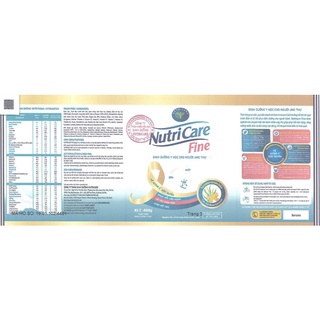 SỮA NUTRICARE FINE