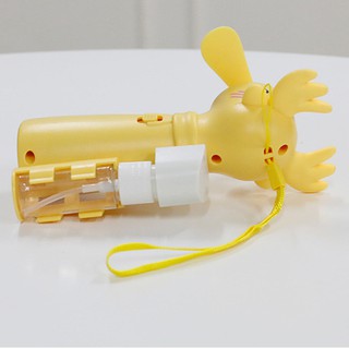 Quạt mini cầm tay phun sương cực mát hình khủng long ( Giao màu ngẫu nhiên)