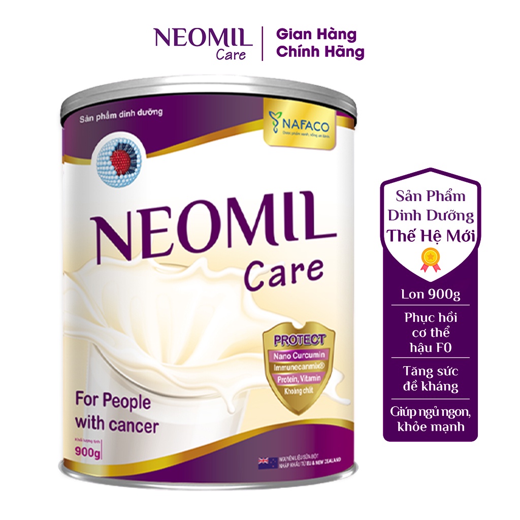 Sữa Neomil care 900G - Dinh dưỡng chuyên biệt cho người ung thư