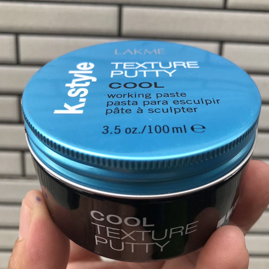 Sáp mờ K.Style Cool Texture Putty Lakme tạo kiểu cứng cho tóc dày 100ml