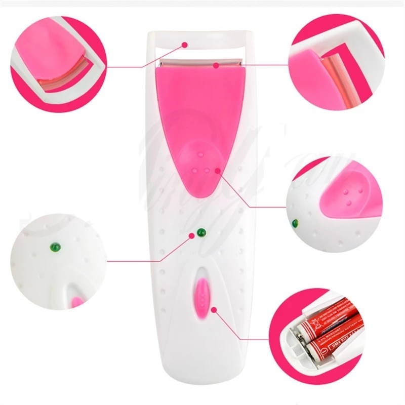 Kẹp Uốn Mi Điện Tử Bằng Silicone Tự Động Làm Nóng Nhanh Tự Động