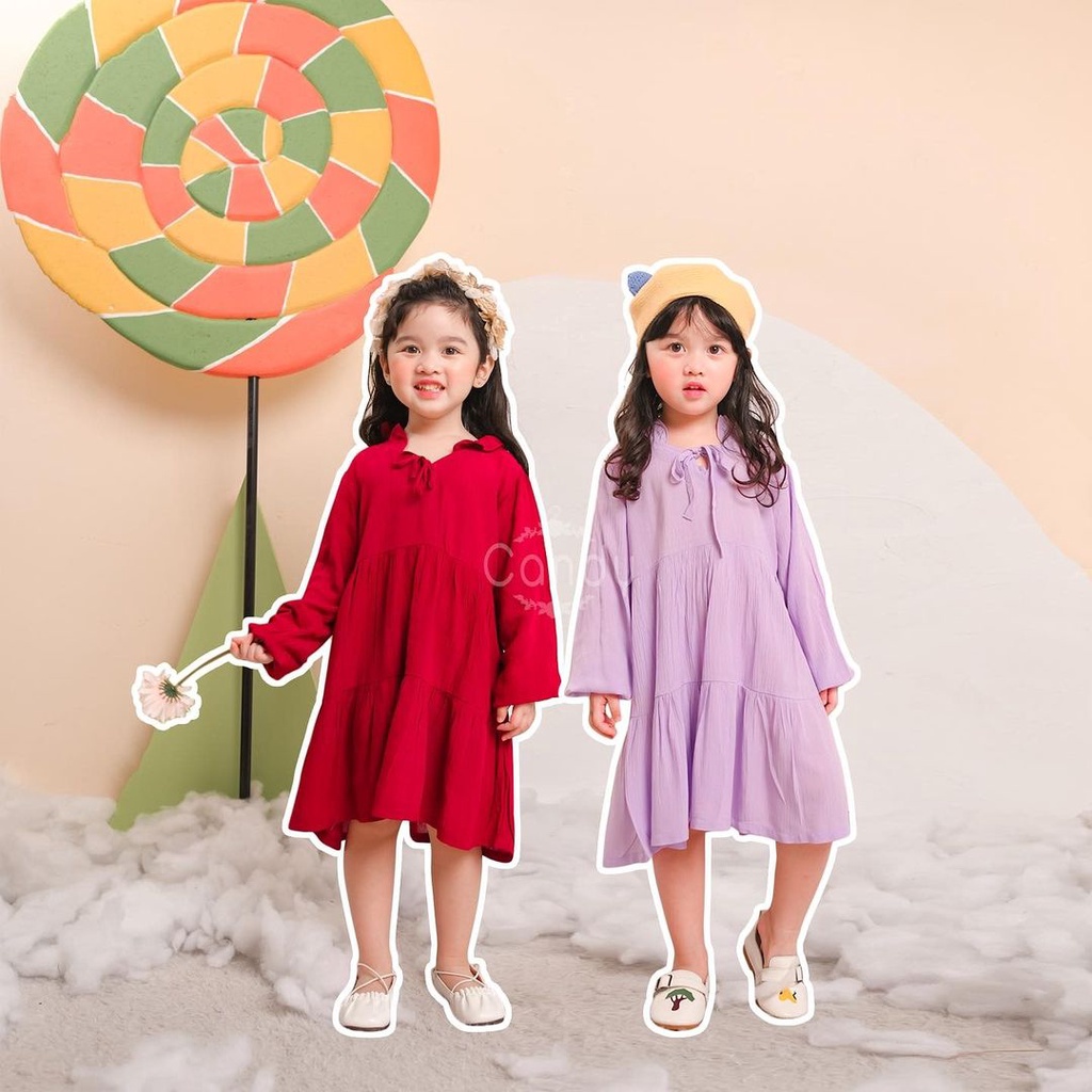 Váy Bé Gái 2-4th Crinckle | Quần Áo Trẻ Em | Quần Áo Trẻ Em | Quần Áo Nữ