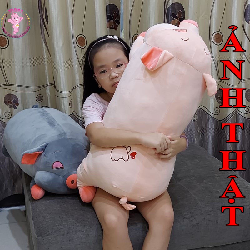 Gấu Bông Heo Phê Cần Chất Liệu Vải Bông Cao Cấp Hàng Xuất Dư Siêu Thị Siêu Bền Đẹp