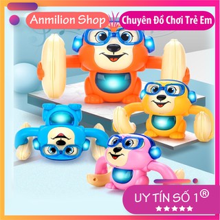 Đồ Chơi Khỉ Có Cảm Ứng Âm Thanh, Có Đèn, Nhạc, Tự Nhảy Vui Nhộn Cho Bé Yêu