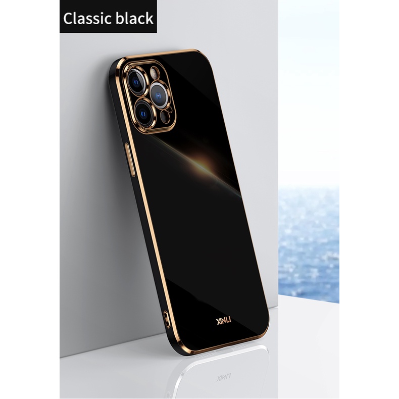 Ốp Điện Thoại Viền Silicone Mạ 6D Cho Vivo 1906 1904 1903 1902 1901 1915 1938 1935 1907 1920 1919 V2022 V2023 V2024 V2025